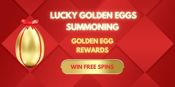 Free signup bonus banner with a 777 slot machine, golden fish and coin artwork